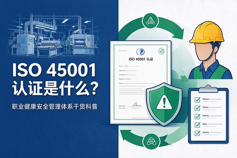 企业为什么要做 ISO 45001 职业健康安全管理体系认证？